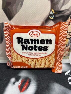 NEW Fred & Friends Ramen Sticky Notes